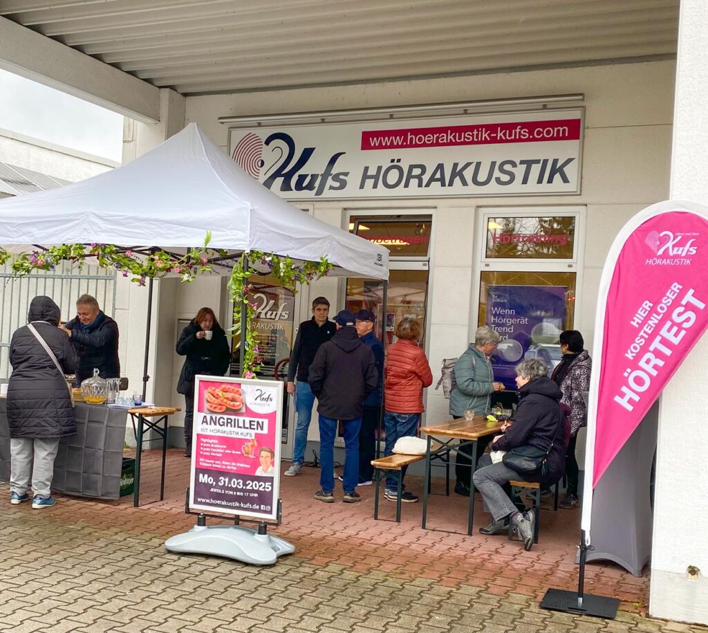 Angrillen bei Hörakustik Kufs